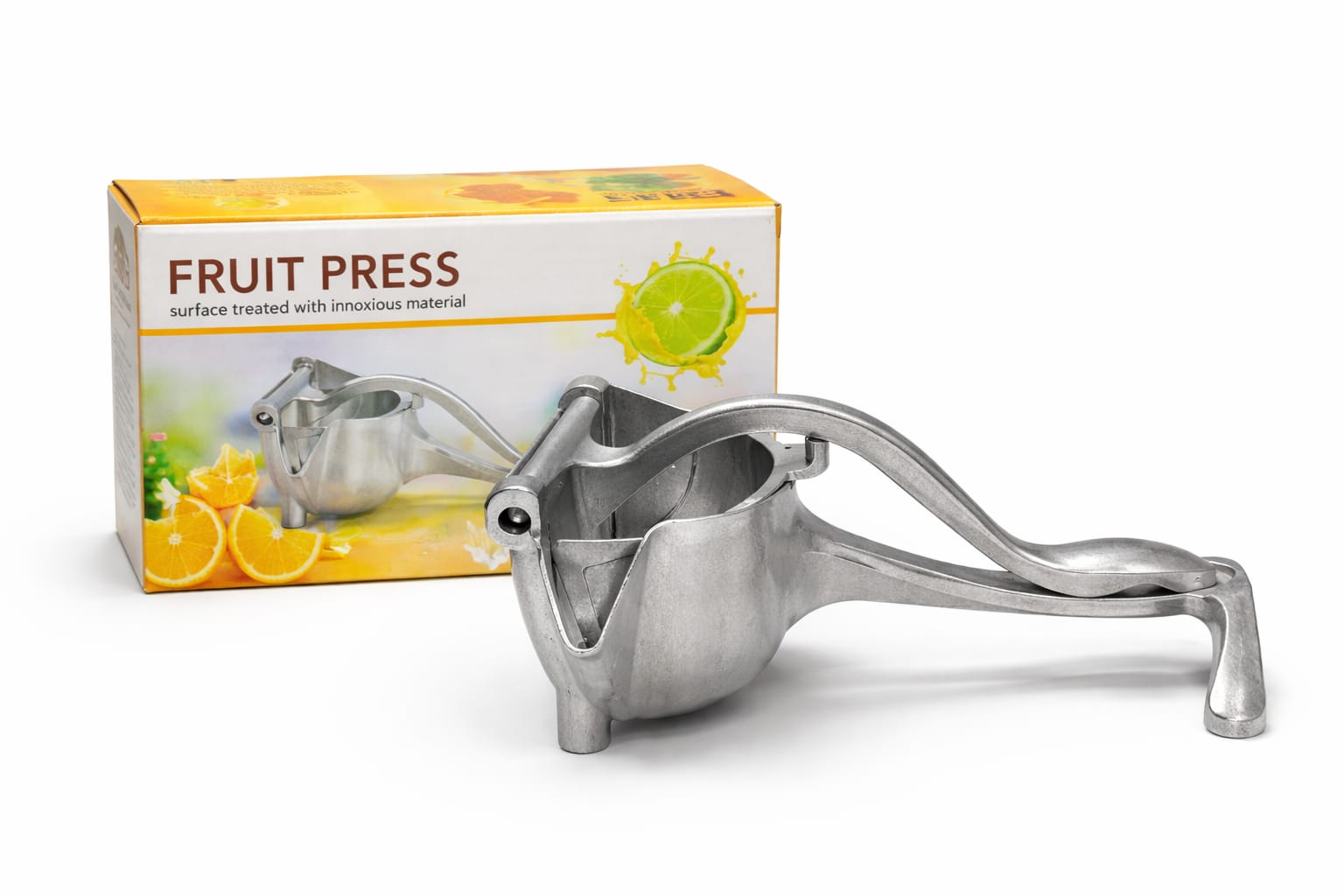 Manuelle Zitruspresse Aluminium